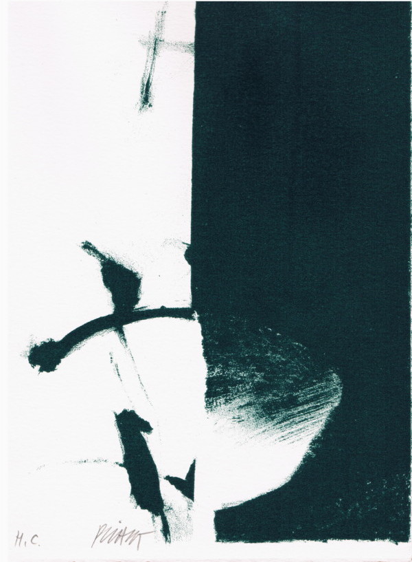 Lithographie de Claude Picart